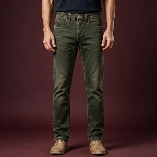 Olive_Regular_Fit_Jeans_for_Men