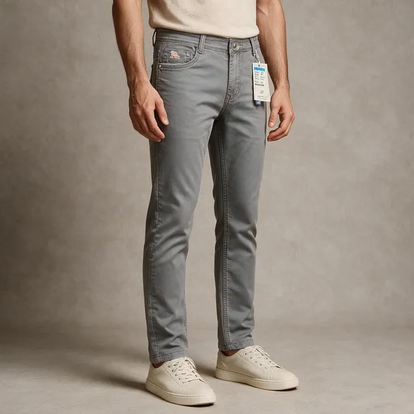 Grey_Narrow_Fit_Casual_Trousers_for_Men