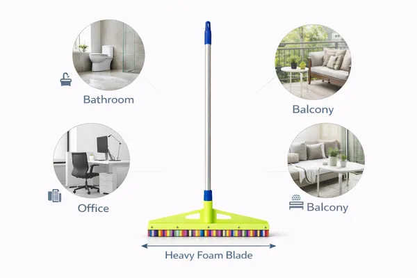 Plastic_Foam_Green_Floor_Squeegee_Long_Handle