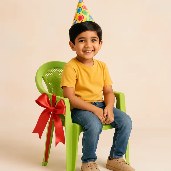 Green_Plastic_Kids_Chair