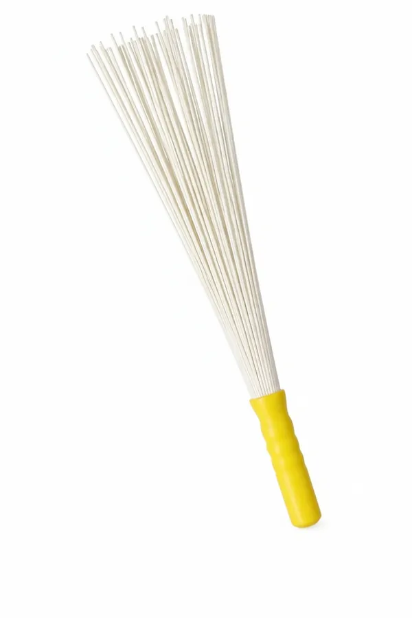 Fiber_White_Bristle_Handheld_Cleaning_Brush_Yellow_Handle