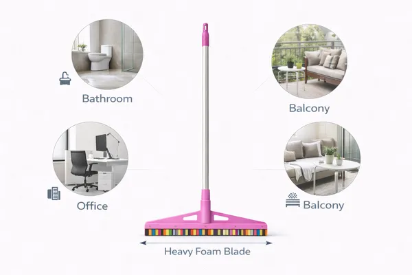 Plastic_Heavy_Foam_Pink_Floor_Wiper_Long_Handle