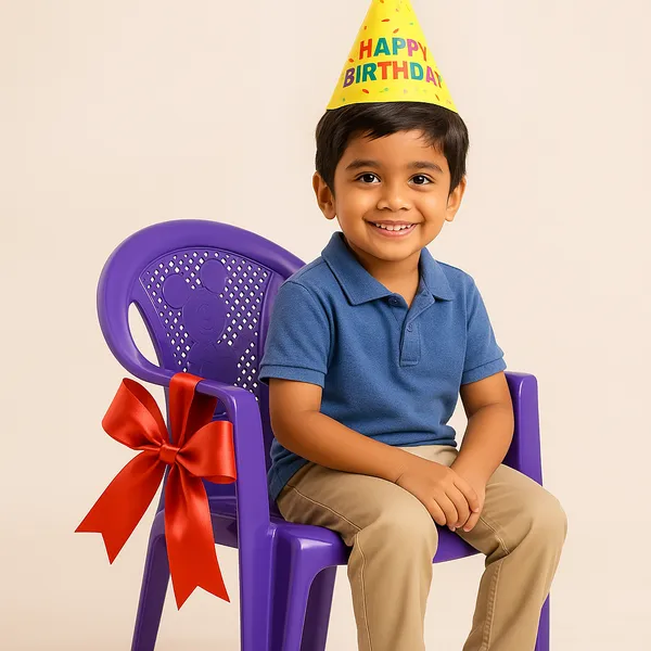 Purple_Plastic_Kids_Chair