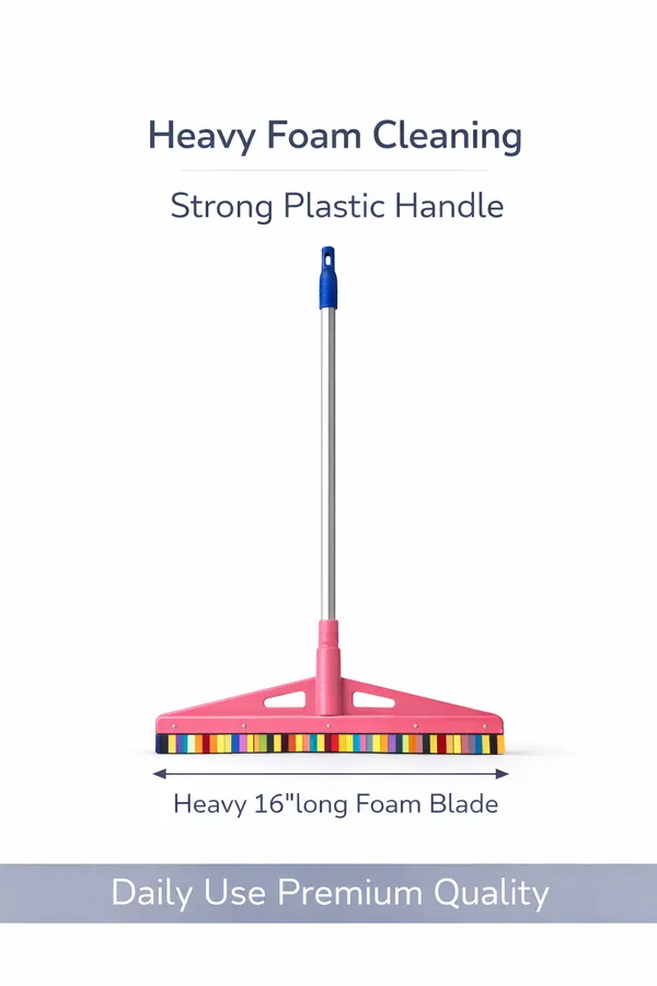 Plastic_Pink_Long_Metal_Handle_Floor_Wiper