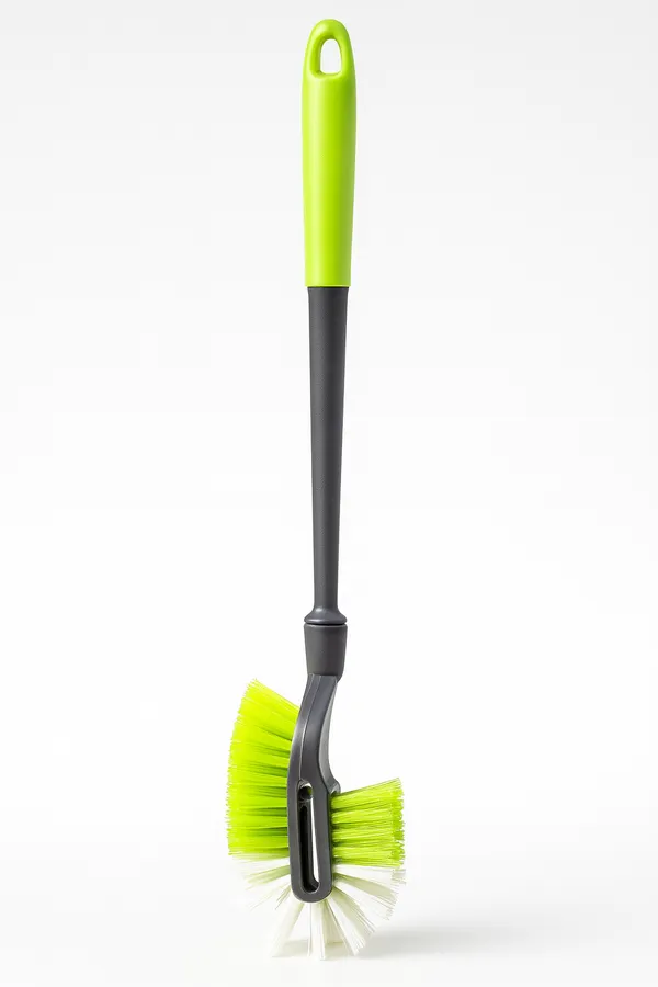 Plastic_Green_Long_Handle_Kitchen_Cleaning_Brush