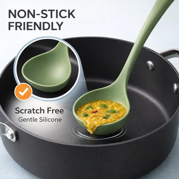 Silicone_Solid_Green_Soup_Ladle