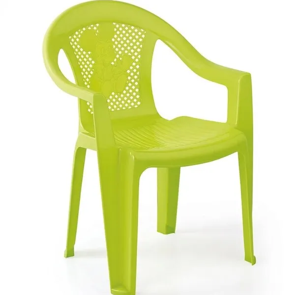 Green_Plastic_Kids_Chair
