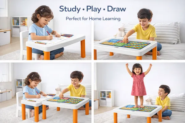 Plastic_White_Orange_Ludo_Print_Kids_Activity_Table