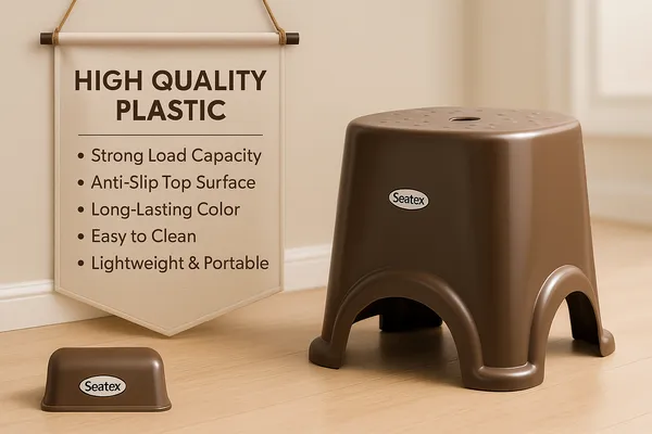 Plastic_Moulded_Brown_Square_Utility_Stool