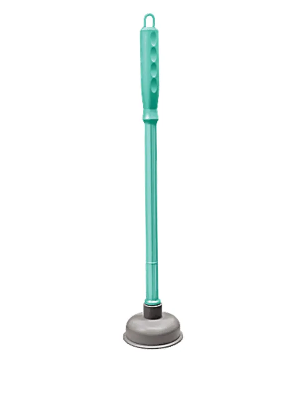 Rubber_Green_Long_Handle_Toilet_Plunger