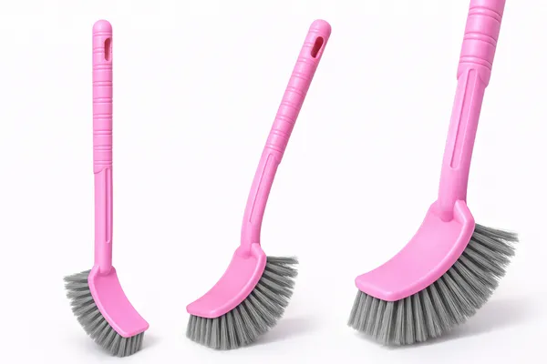 Plastic_Pink_Long_Handle_Cleaning_Brush
