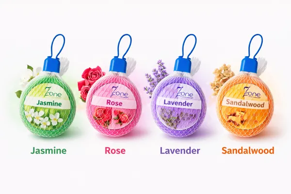 Cleanex_India_Jasmine_Rose_Lavender_Sandalwood_Fragranced_Bath_Loofah_Set_Of_4