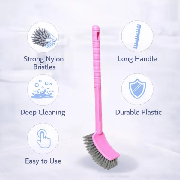 Plastic_Pink_Long_Handle_Cleaning_Brush