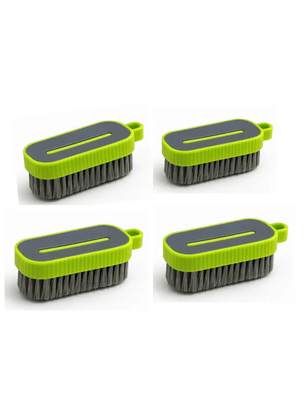 Plastic_Everyday_Solid_Green_Cleaning_Brush_Set_Pack_Of_4