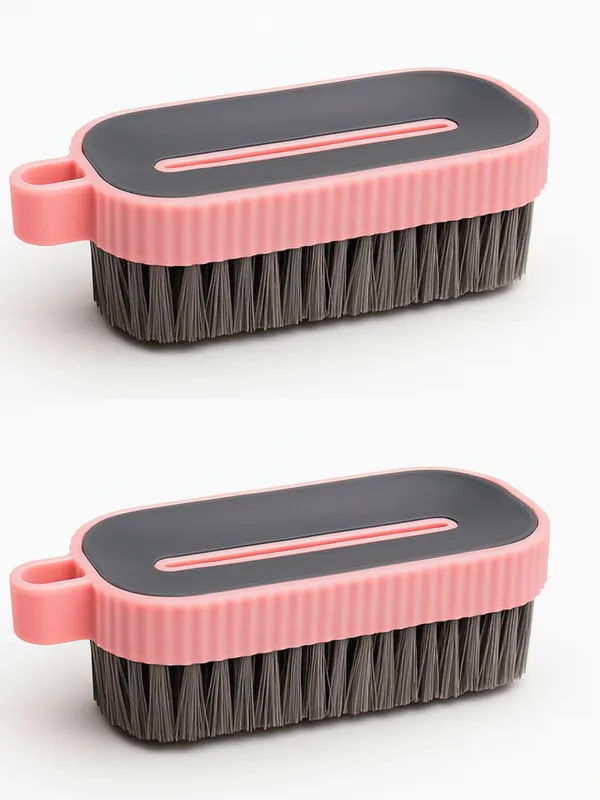 Plastic_Everyday_Solid_Pink_Handheld_Cleaning_Brush_Pack_Of_2