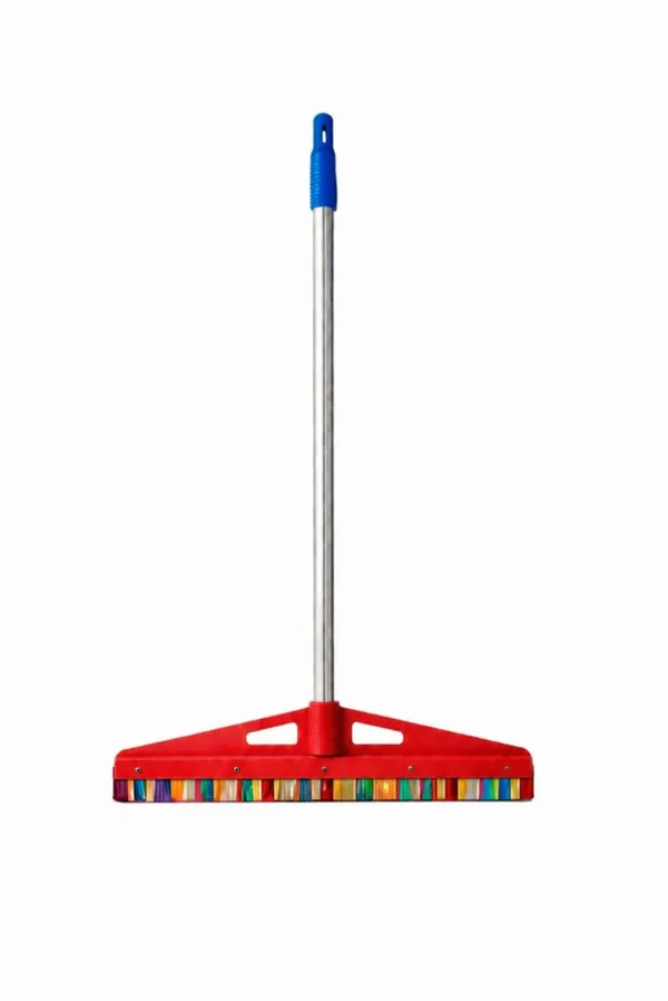 Plastic_Red_Wide_Head_Metal_Handle_Floor_Wiper