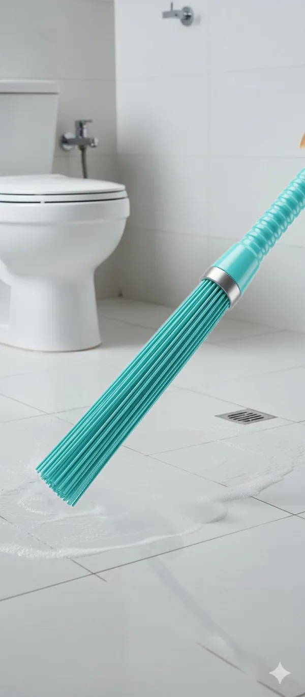 Plastic_Everyday_Solid_Turquoise_Long_Handle_Broom