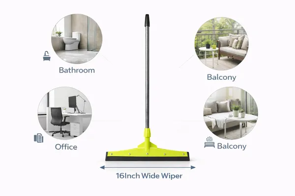 Plastic_Lime_Green_Rubber_Blade_Floor_Wiper_16_Inch