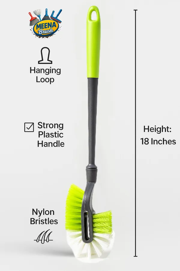 Plastic_Green_Long_Handle_Kitchen_Cleaning_Brush
