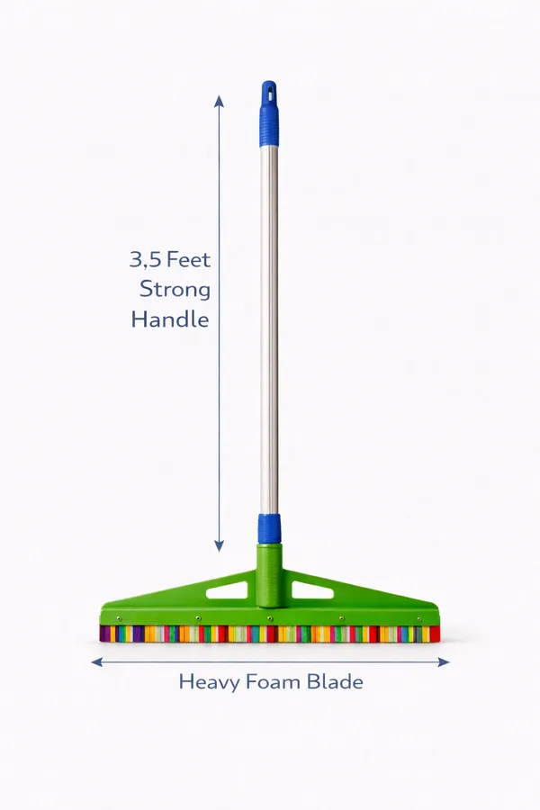 Plastic_Heavy_Foam_Green_Floor_Wiper_Metal_Handle