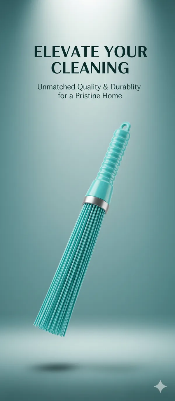 Plastic_Everyday_Solid_Turquoise_Long_Handle_Broom