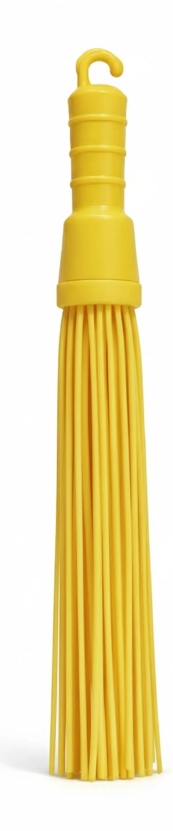 Plastic_Everyday_Solid_Yellow_Long_Handle_Cleaning_Brush