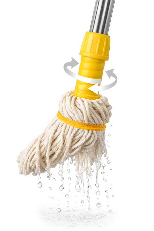 Cotton_White_Twist_Floor_Mop_With_Metal_Handle