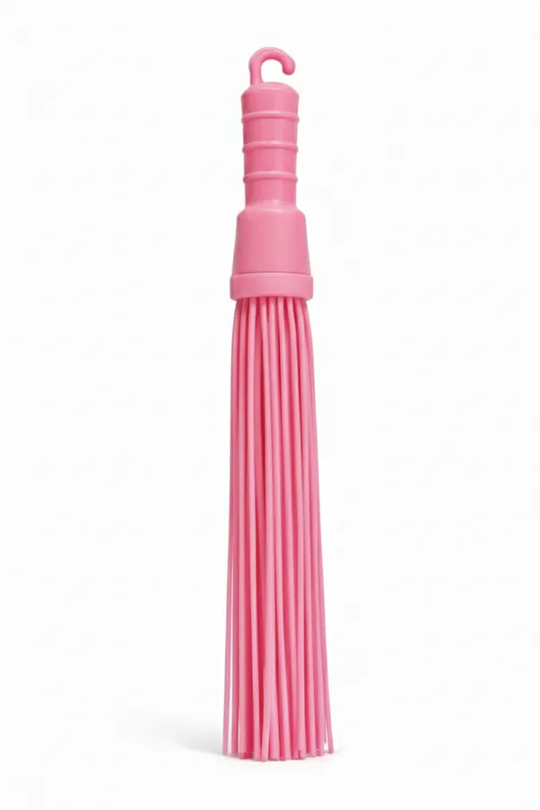 Plastic_Long_Handle_Pink_Bathroom_Cleaning_Brush_50Cm