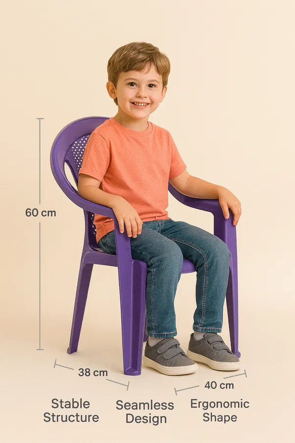 Purple_Plastic_Kids_Chair