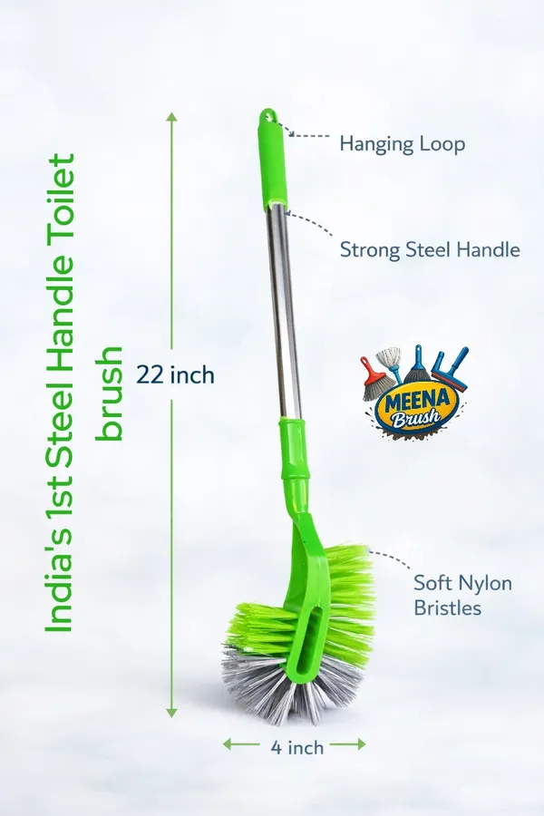 Plastic_Green_Nylon_Bristle_Steel_Handle_Toilet_Brush