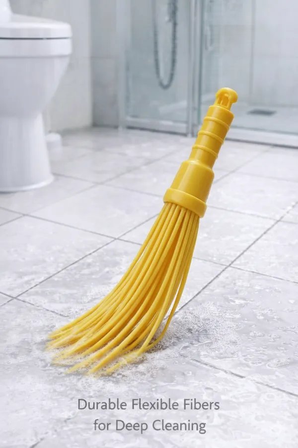 Plastic_Everyday_Solid_Yellow_Long_Handle_Cleaning_Brush
