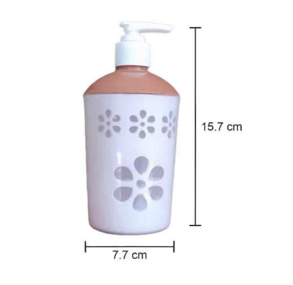 Plastic_Decorative_Floral_Lavender_Soap_Dispenser