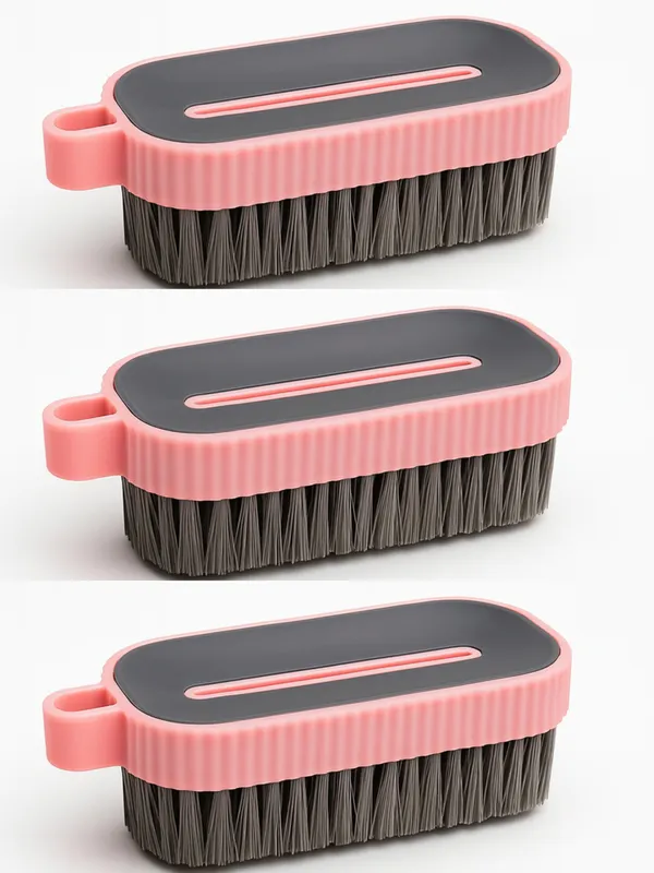 Plastic_Everyday_Solid_Pink_Handheld_Cleaning_Brush_Pack_Of_2