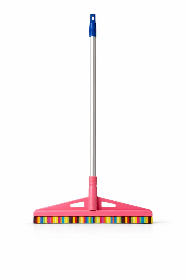 Plastic_Pink_Long_Metal_Handle_Floor_Wiper