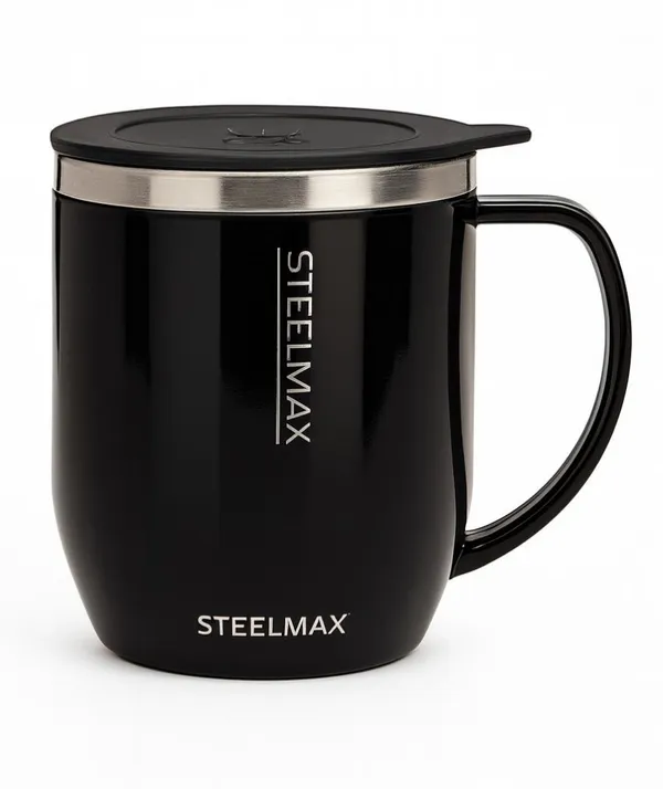 Steel_Modern_Solid_Black_Mug_With_Lid