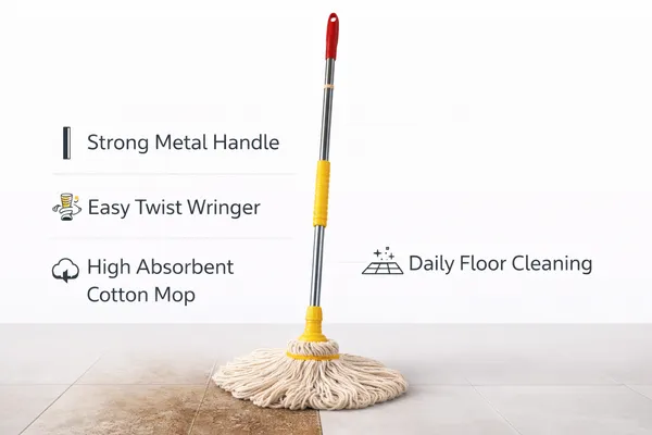 Cotton_White_Twist_Floor_Mop_With_Metal_Handle