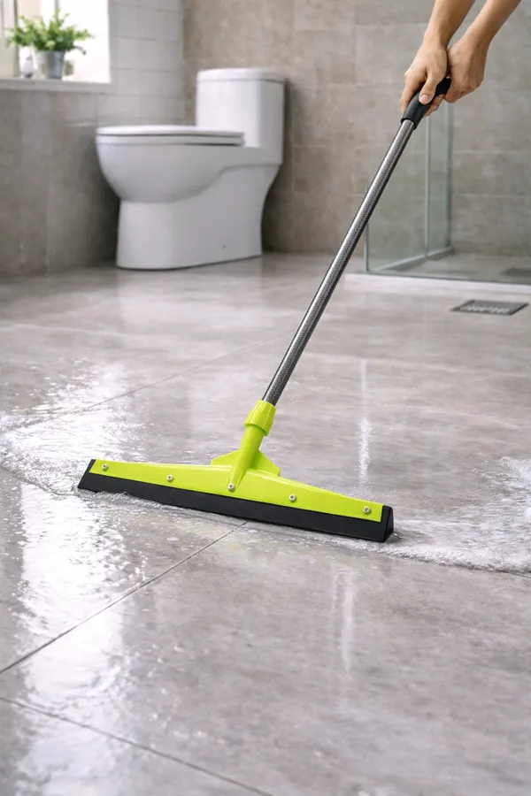 Plastic_Lime_Green_Rubber_Blade_Floor_Wiper_16_Inch