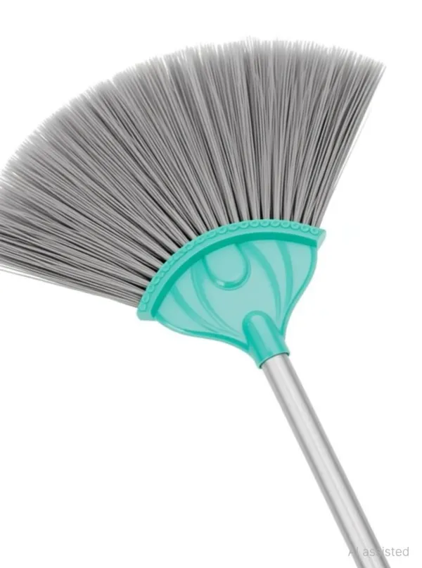 Green_Flexible_Bristle_Cleaning_Broom