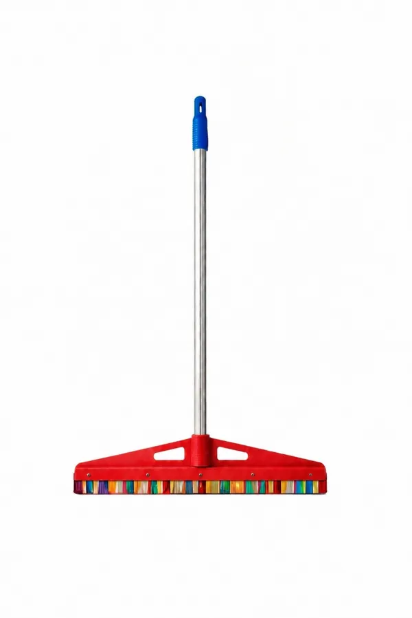 Plastic_Red_Wide_Head_Metal_Handle_Floor_Wiper