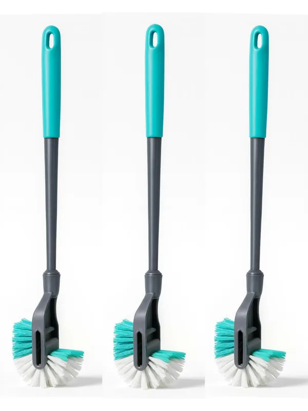 Plastic_Turquoise_Angled_Head_Long_Handle_Toilet_Brush