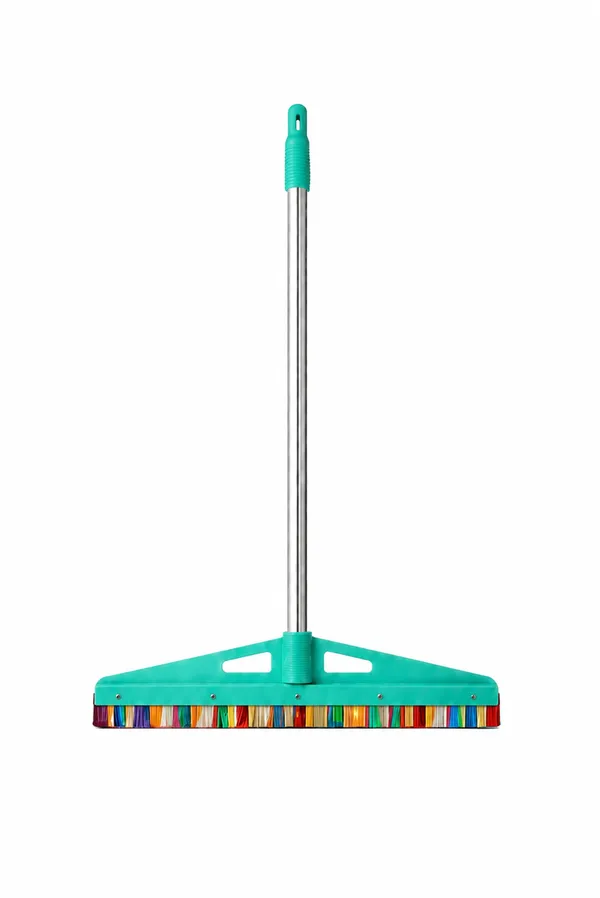 Plastic_Turquoise_Wide_Head_Long_Handle_Broom