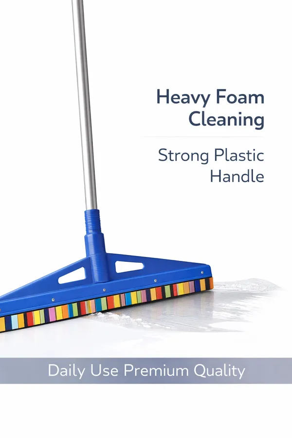 Foam_Blue_Long_Handle_Floor_Squeegee