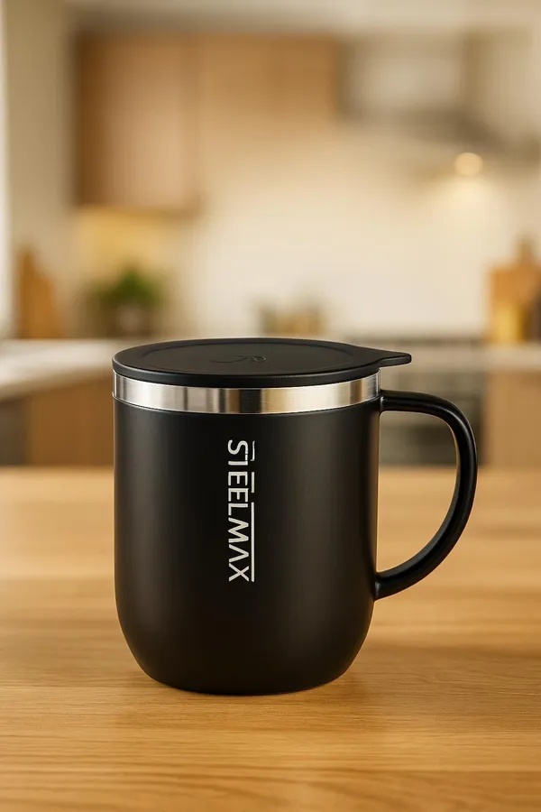 Steel_Modern_Solid_Black_Mug_With_Lid