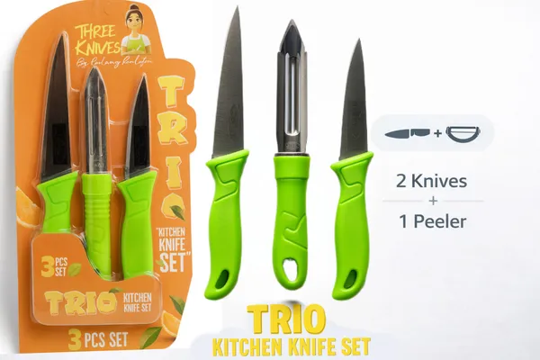 Steel_Everyday_Solid_Green_Handle_Kitchen_Knife_Set_Of_3
