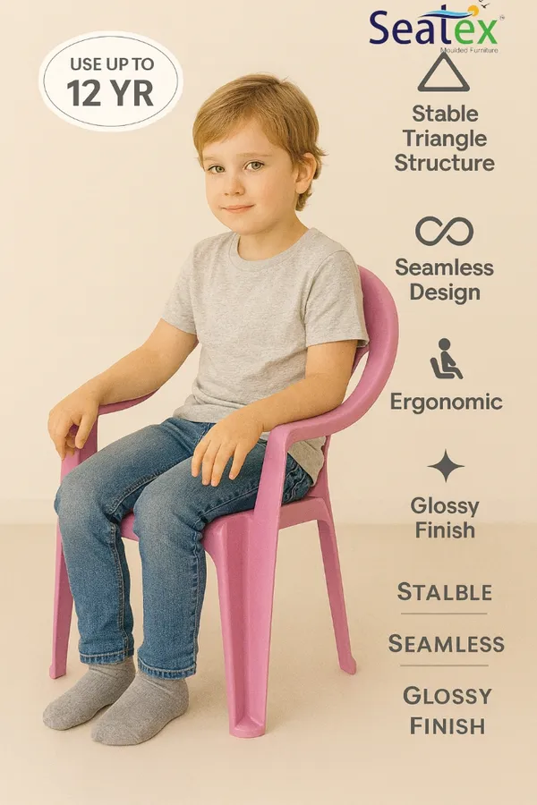 Pink_Plastic_Kids_Chair