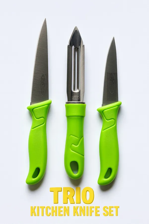 Steel_Everyday_Solid_Green_Handle_Kitchen_Knife_Set_Of_3
