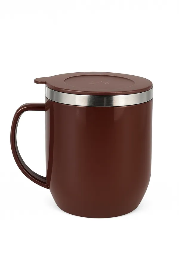 Stainless_Steel_Brown_Lidded_300_Ml_Coffee_Mug