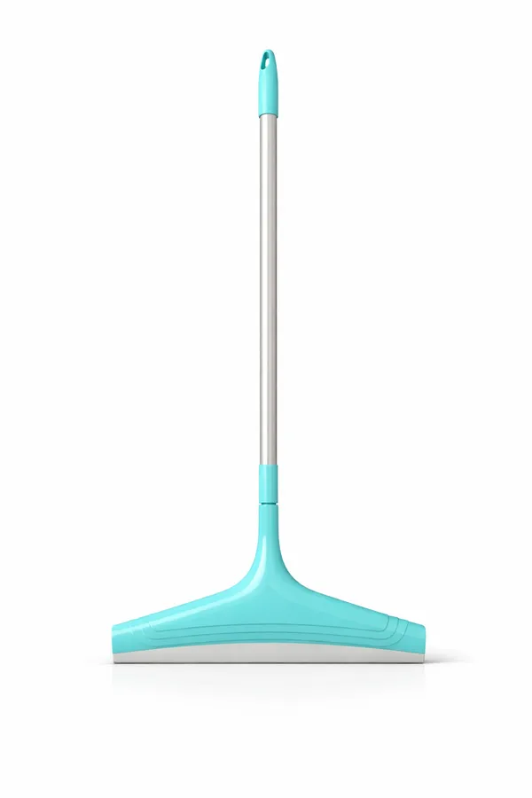 Plastic_Everyday_Solid_Turquoise_Long_Handle_Floor_Squeegee