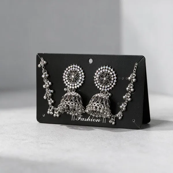 Silver_Oxidized_Alloy_Ad_Pearl_Jhumka_Necklace_Set_For_Women