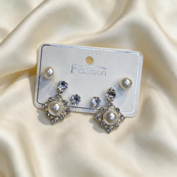 Silver_Ad_Stone_Imitation_Pearl_Earring_Set_For_Women_Pack_Of_2
